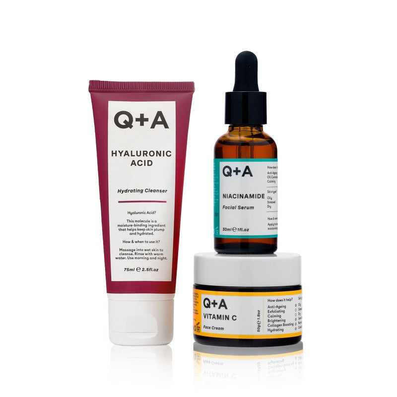 Q+A, Skincare Treats Veido priežiūros priemonių rinkinys, 1vnt