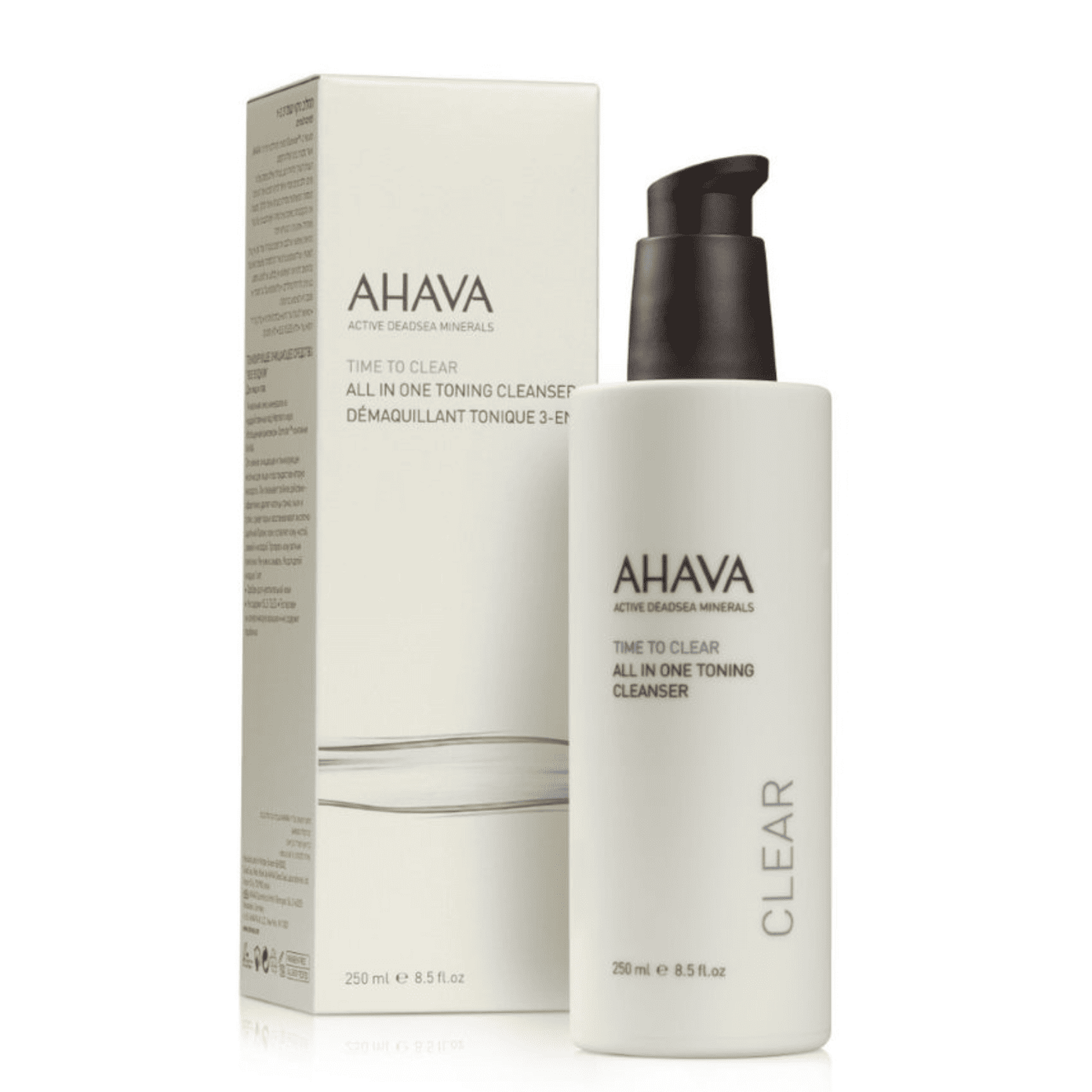 AHAVA, time to clear all-in-one tonizuojantis prausiklis, 250 ml