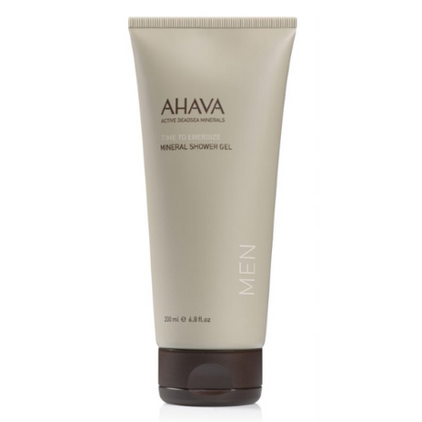 AHAVA, time to energize men mineral dušo gelis vyrams, 200 ml