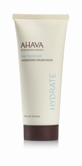 AHAVA, time to hydrate drėkinamoji kreminė veido kaukė, 100 ml