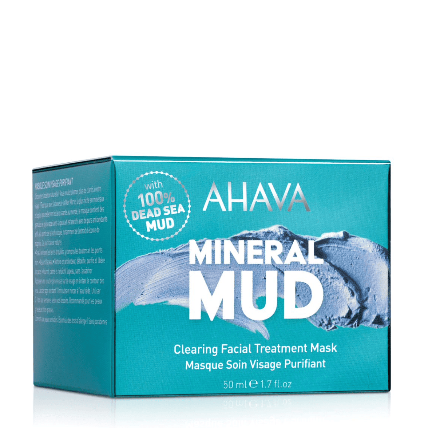 AHAVA, mineral mud valomoji veido kaukė, 50 ml