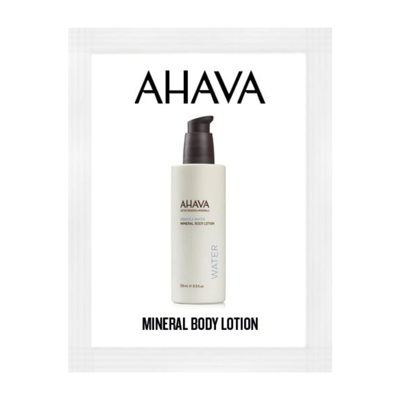 AHAVA, mineral kūno losjonas, 6 ml