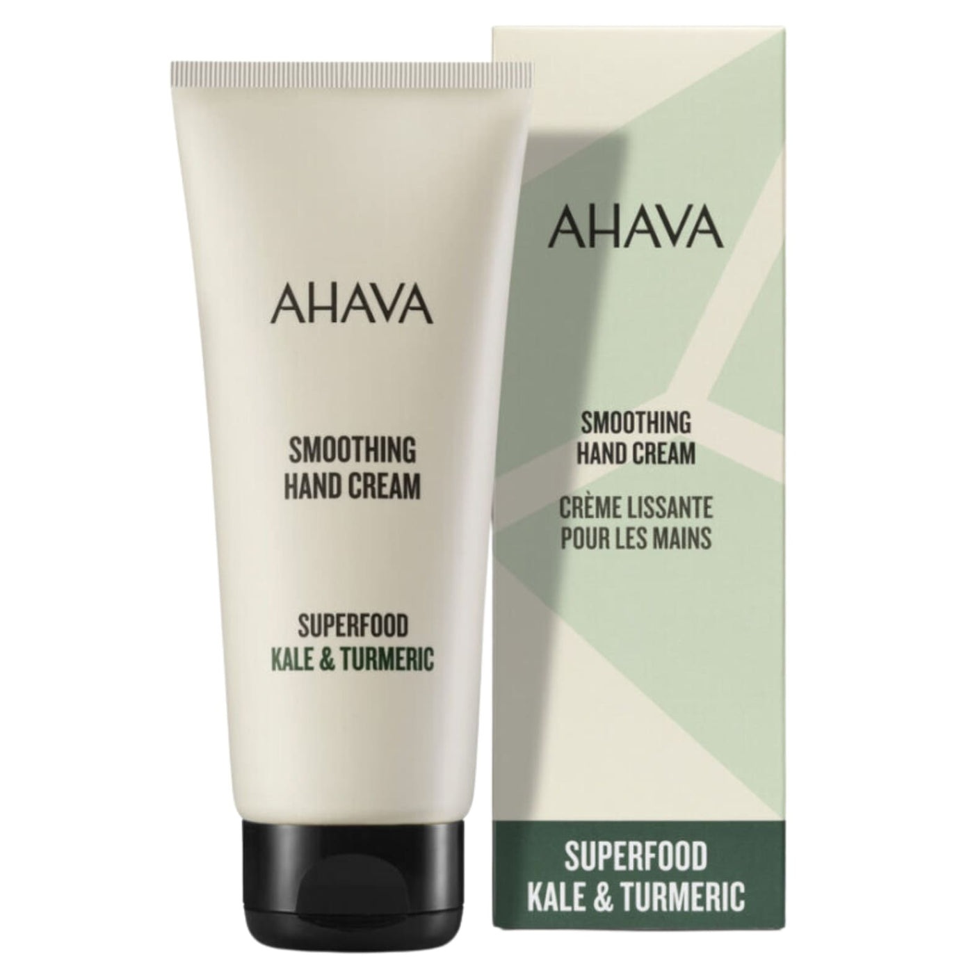 AHAVA, kale &amp; turmeric rankų kremas, 100 ml