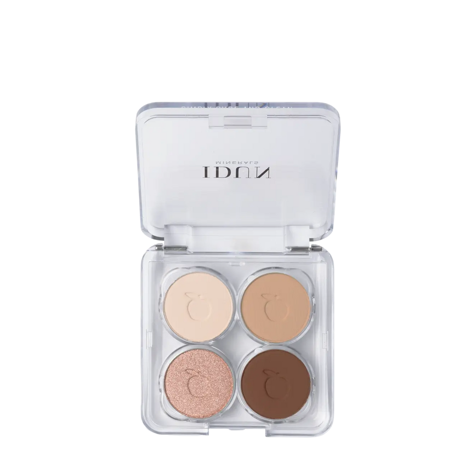 IDUN Minerals mineraliniai 4 spalvų akių šešėliai