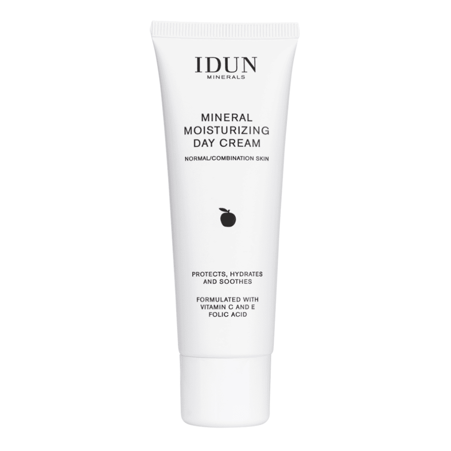 IDUN Minerals drėkinamasis dieninis veido kremas su vitaminais C ir E normaliai/mišriai odai, 50 ml