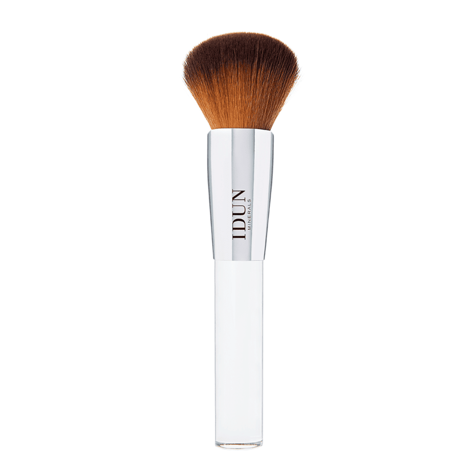 IDUN Minerals biraus makiažo pagrindo ir pudros šepetėlis Kabuki Nr. 8001
