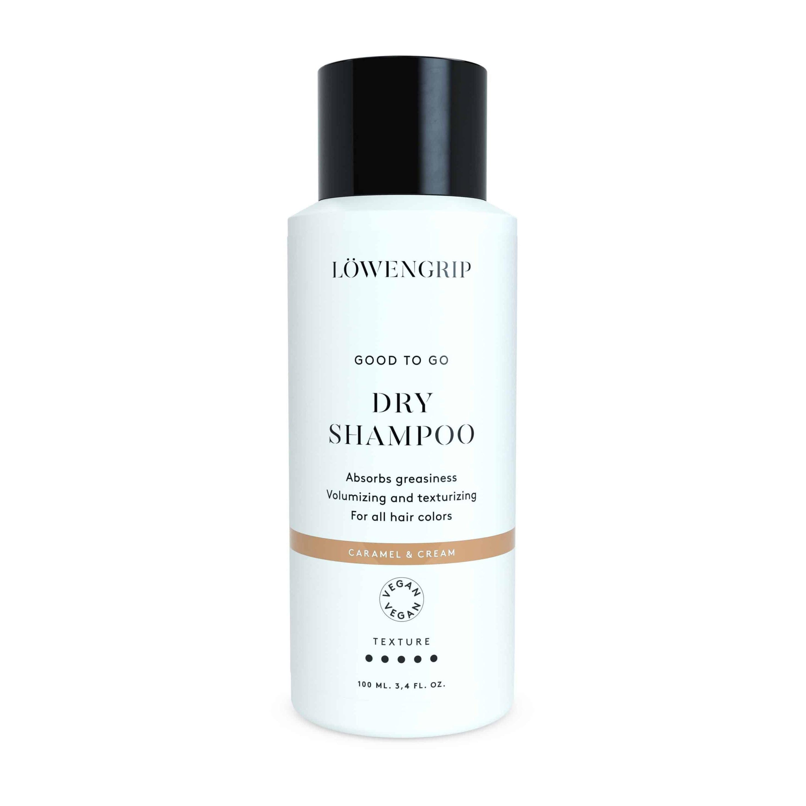 LOWENGRIP, good To Go Sausas šampūnas Caramel & Cream, 100 ml