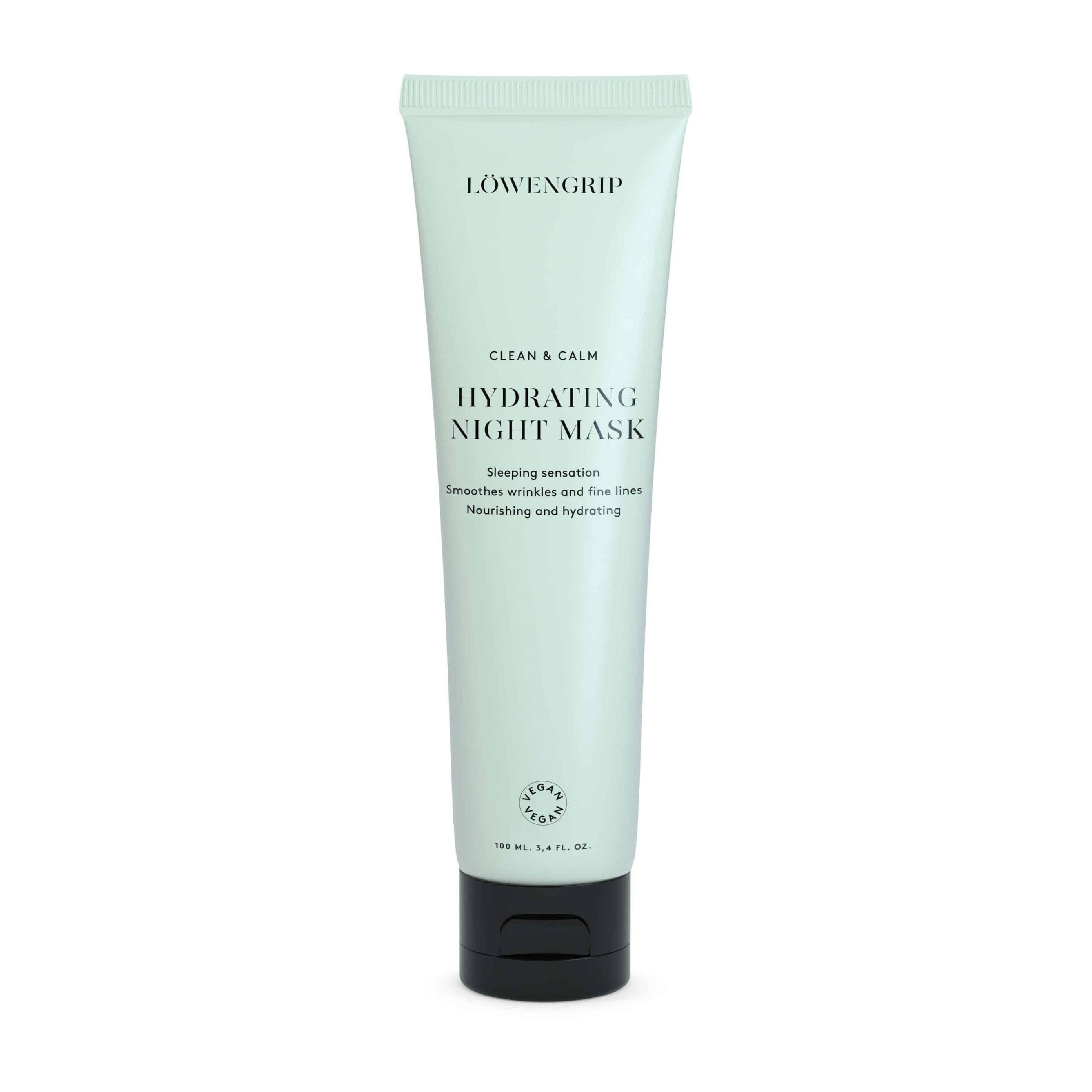 LOWENGRIP, clean & Calm - Drėkinamoji kaukė nakčiai, 100 ml