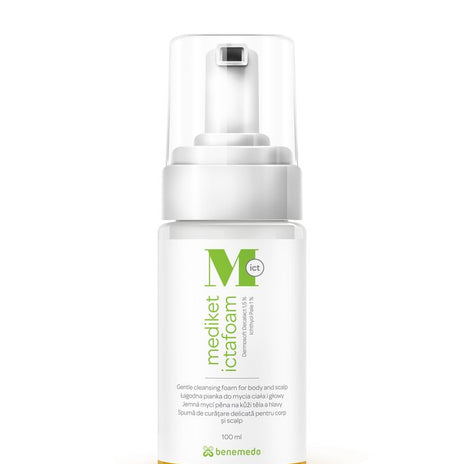 MEDIKET, ictafoam prausimosi putos, 100 ml