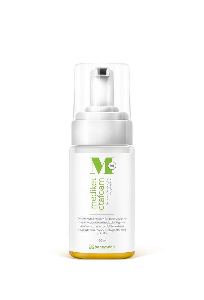 MEDIKET, ictafoam prausimosi putos, 100 ml