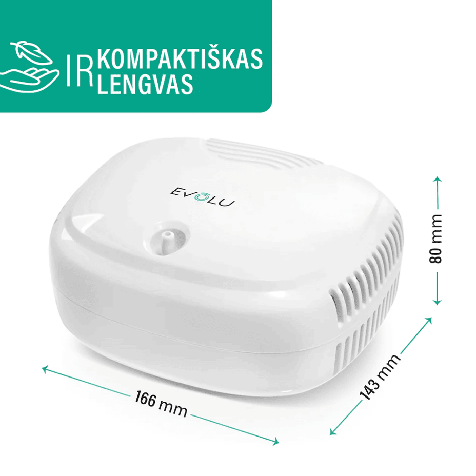 EVOLU kompresorinis inhaliatorius, 1 vnt.