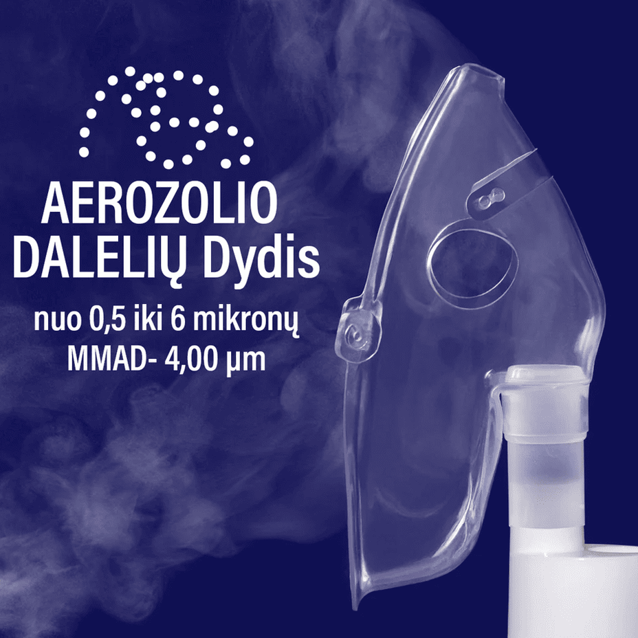 EVOLU kompresorinis inhaliatorius, 1 vnt.