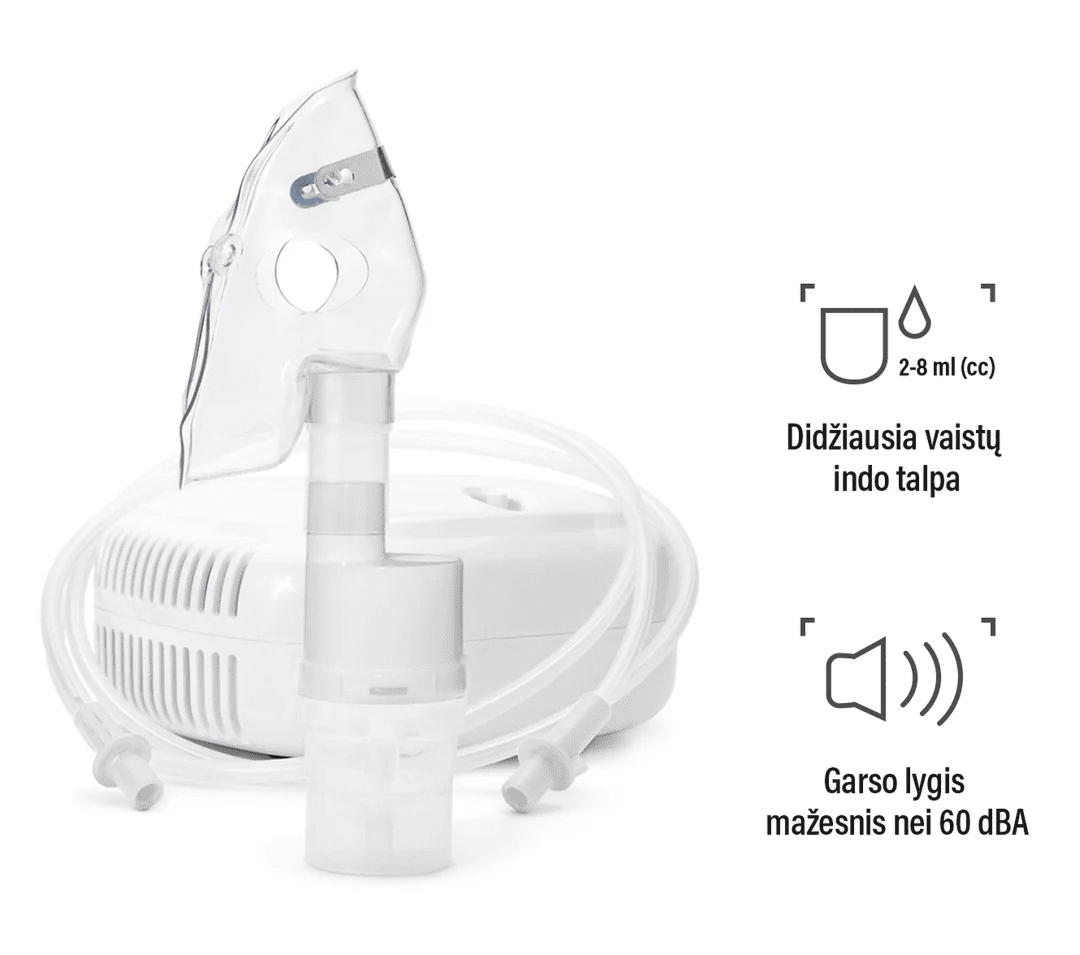 EVOLU kompresorinis inhaliatorius, 1 vnt.