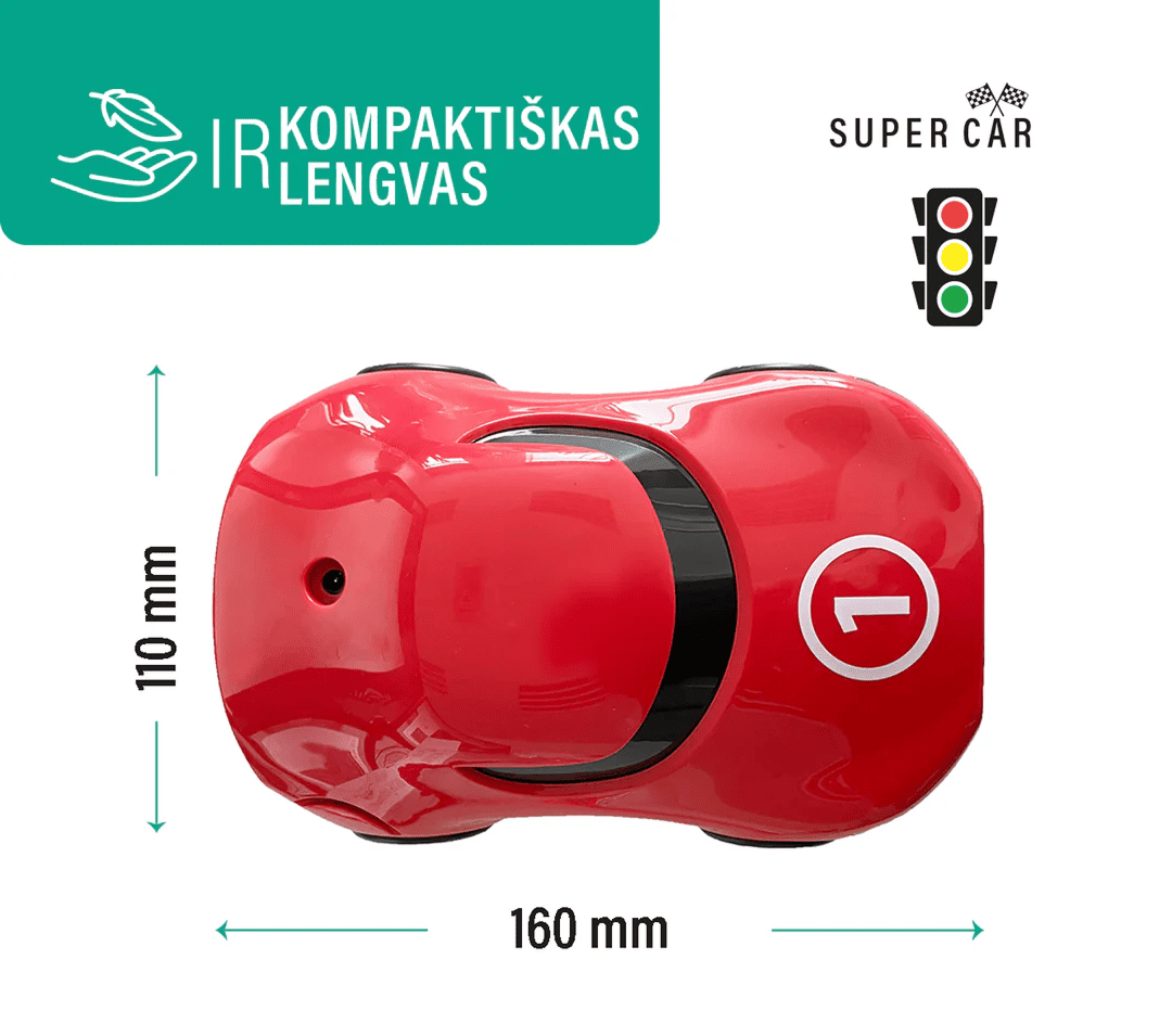 EVOLU kompresorinis inhaliatorius Super Car, 1vnt