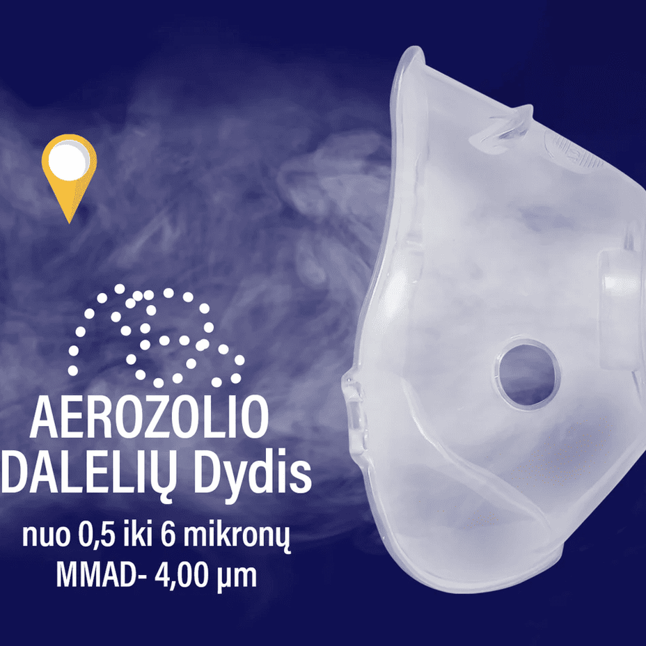 EVOLU kompresorinis inhaliatorius Super Car, 1vnt