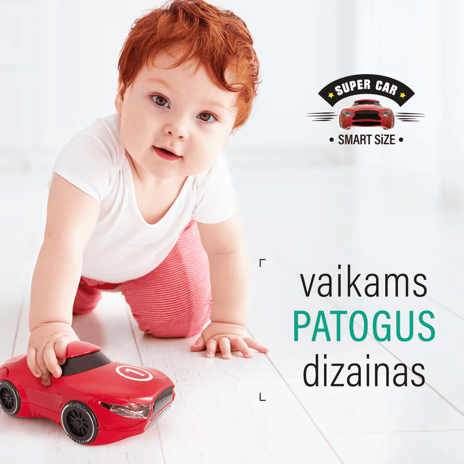 EVOLU kompresorinis inhaliatorius Super Car, 1vnt