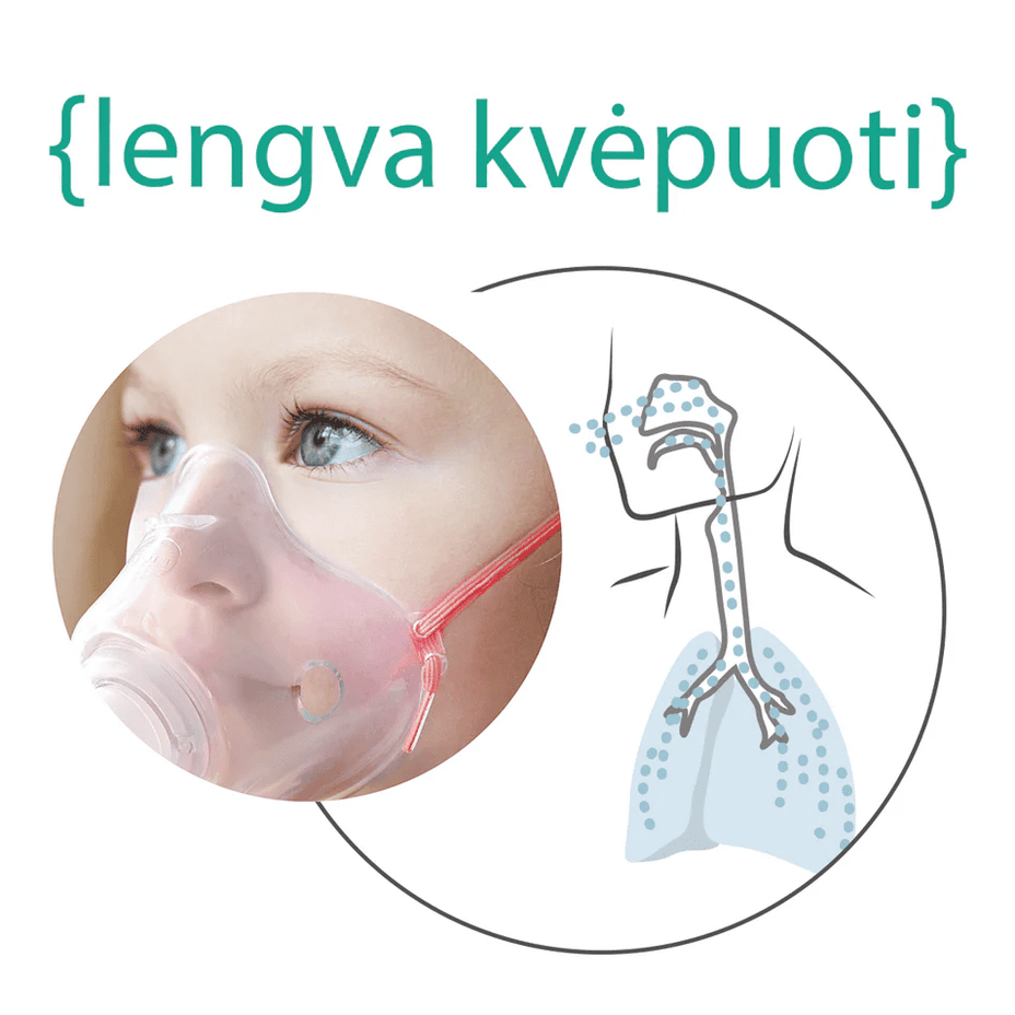 EVOLU kompresorinis inhaliatorius Super Car, 1vnt