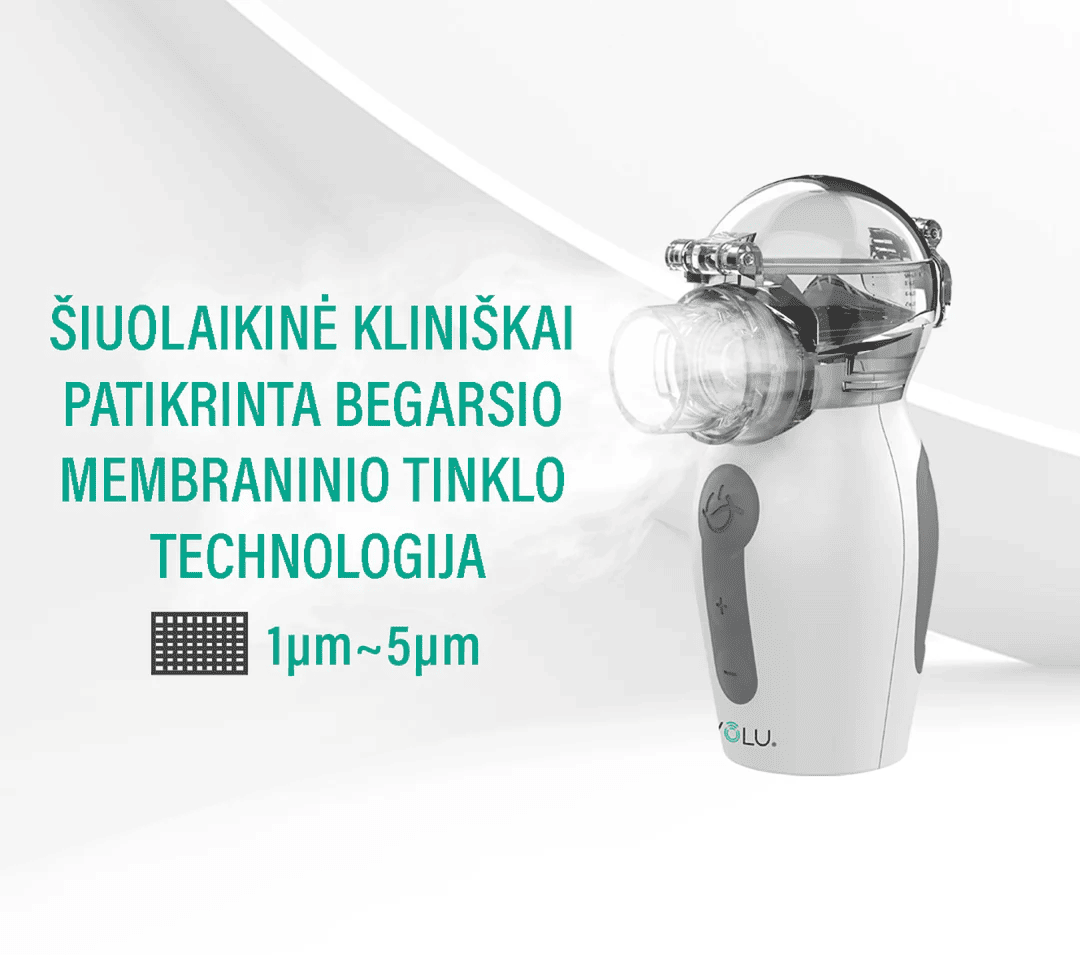 EVOLU inhaliatorius NANO AIR PRO, 1 vnt.