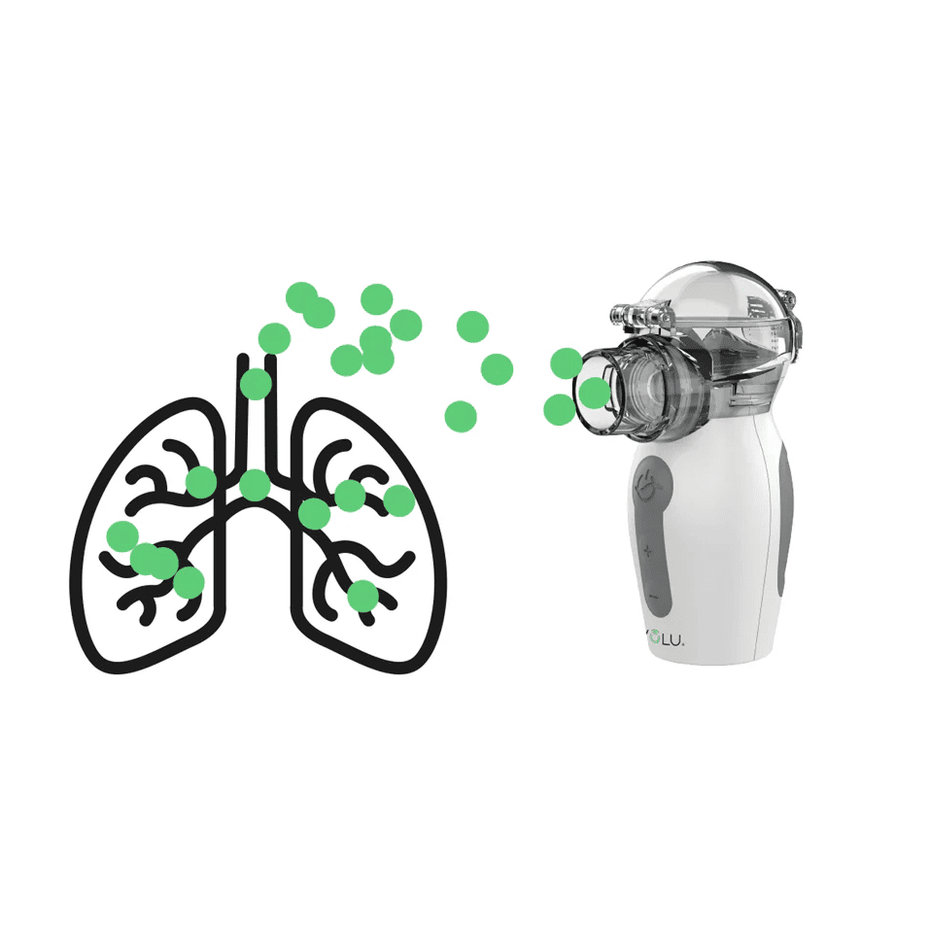 EVOLU inhaliatorius NANO AIR PRO, 1 vnt.