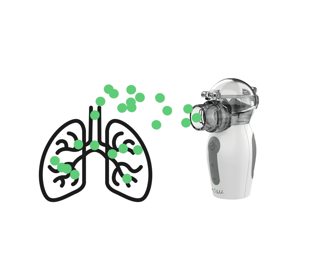 EVOLU inhaliatorius NANO AIR PRO, 1 vnt.