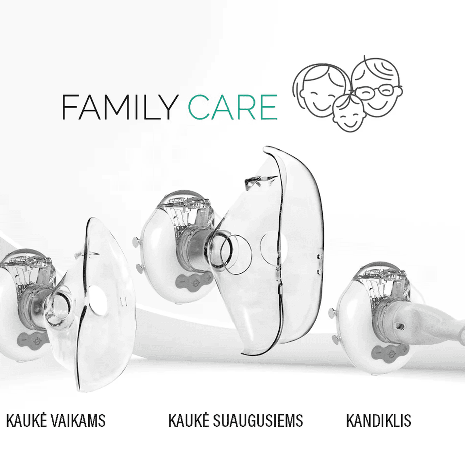 EVOLU nano AIR MINI inhaliatorius, 1 vnt.