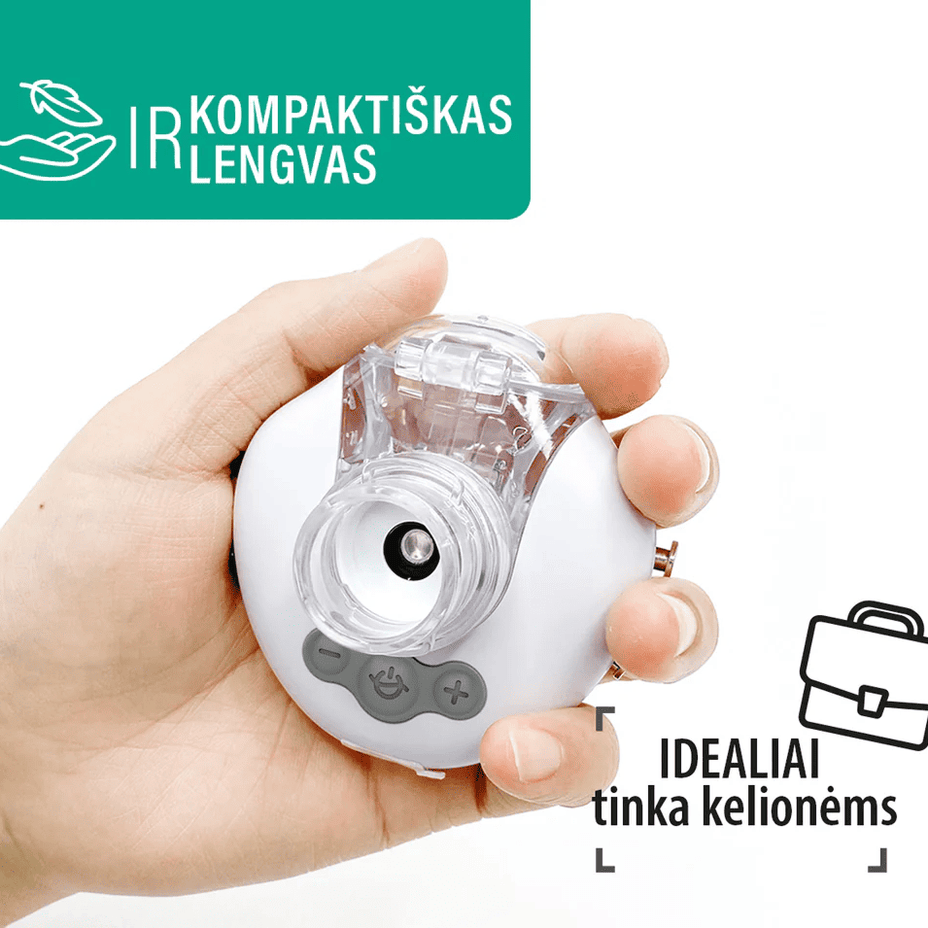 EVOLU nano AIR MINI inhaliatorius, 1 vnt.