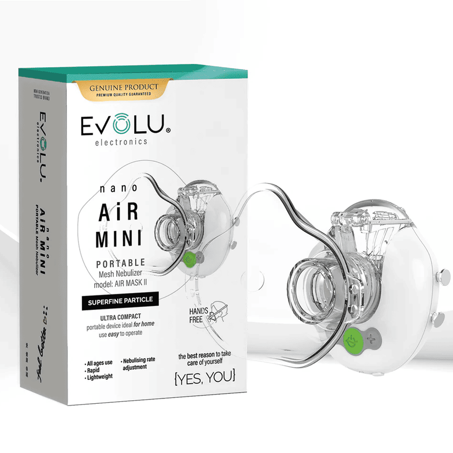 EVOLU nano AIR MINI inhaliatorius, 1 vnt.