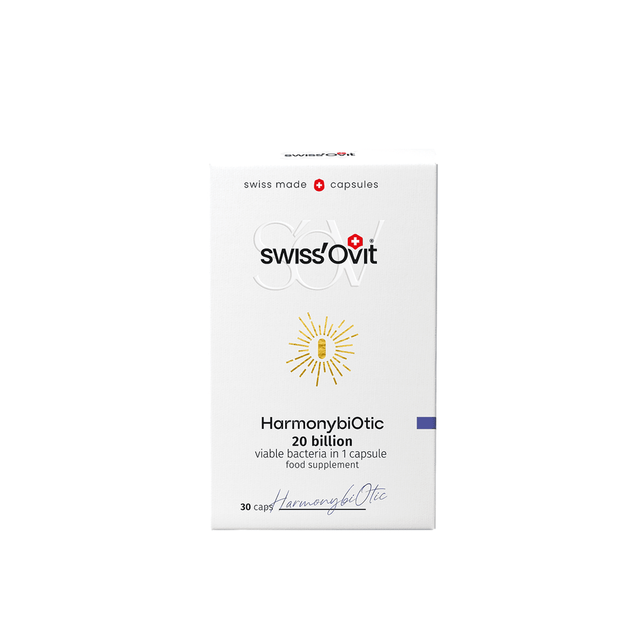 Swiss'Ovit HarmonybiOtic gerosios bakterijos, kapsulės, N30