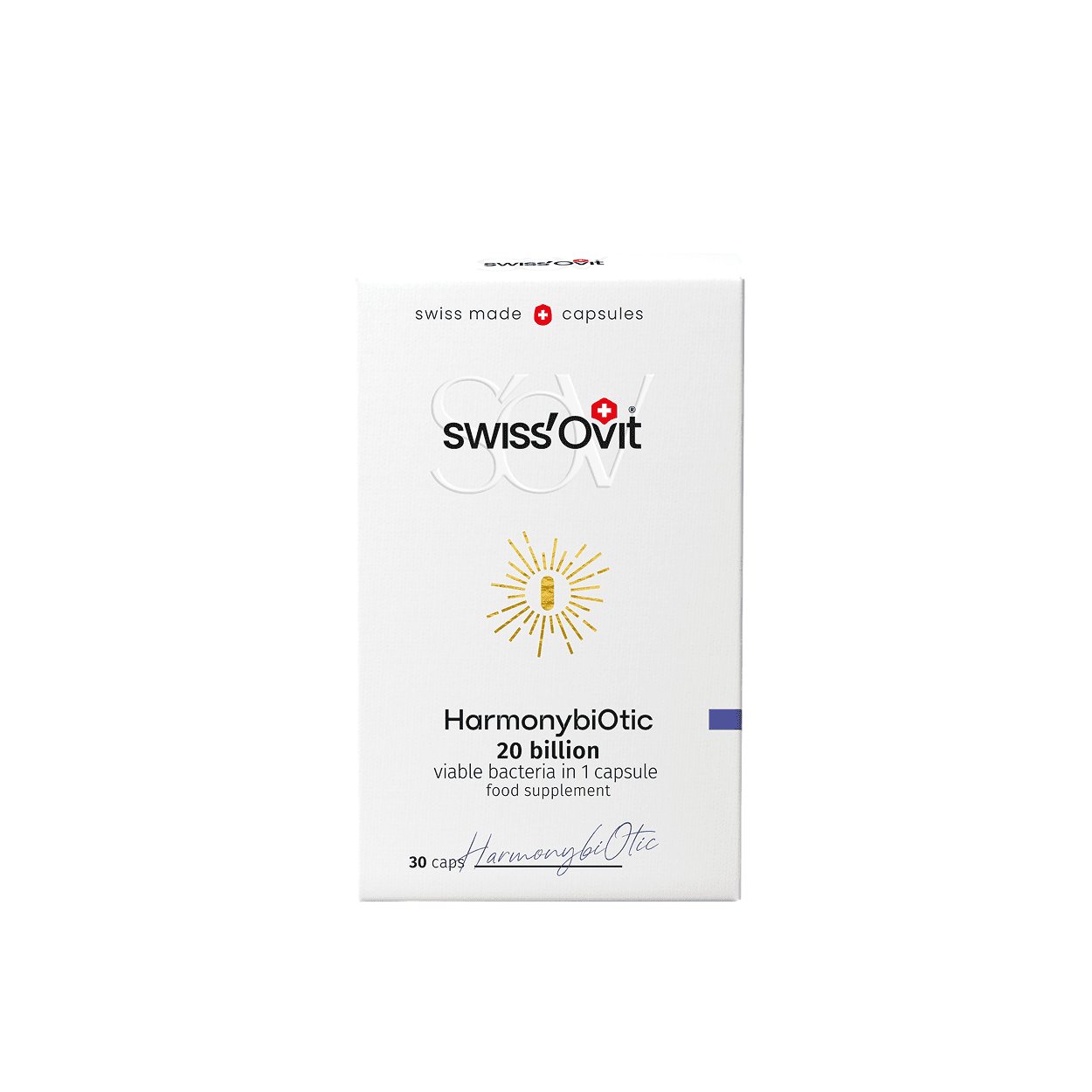 Swiss'Ovit HarmonybiOtic gerosios bakterijos, kapsulės, N30