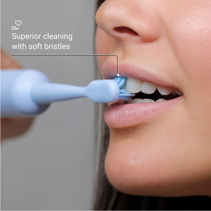 Alpine White, Sonic Toothbrush Replacement Heads Keičiamos galvutės dantų šepetėliui, 2vnt