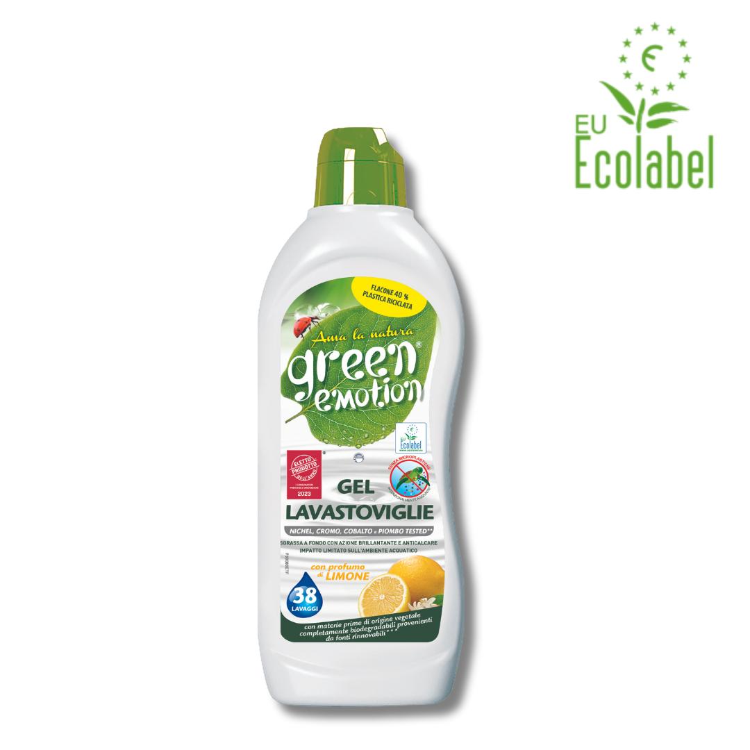 GREEN EMOTION, ekologiškas indų plovimo gelis indaplovėms, 650ml