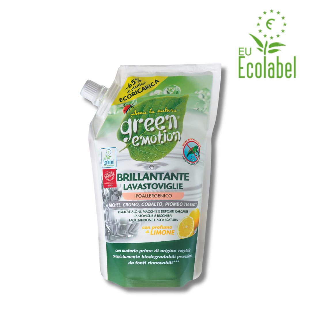 GREEN EMOTION, ekologiškas indų skalavimo skystis indaplovėms, 500ml