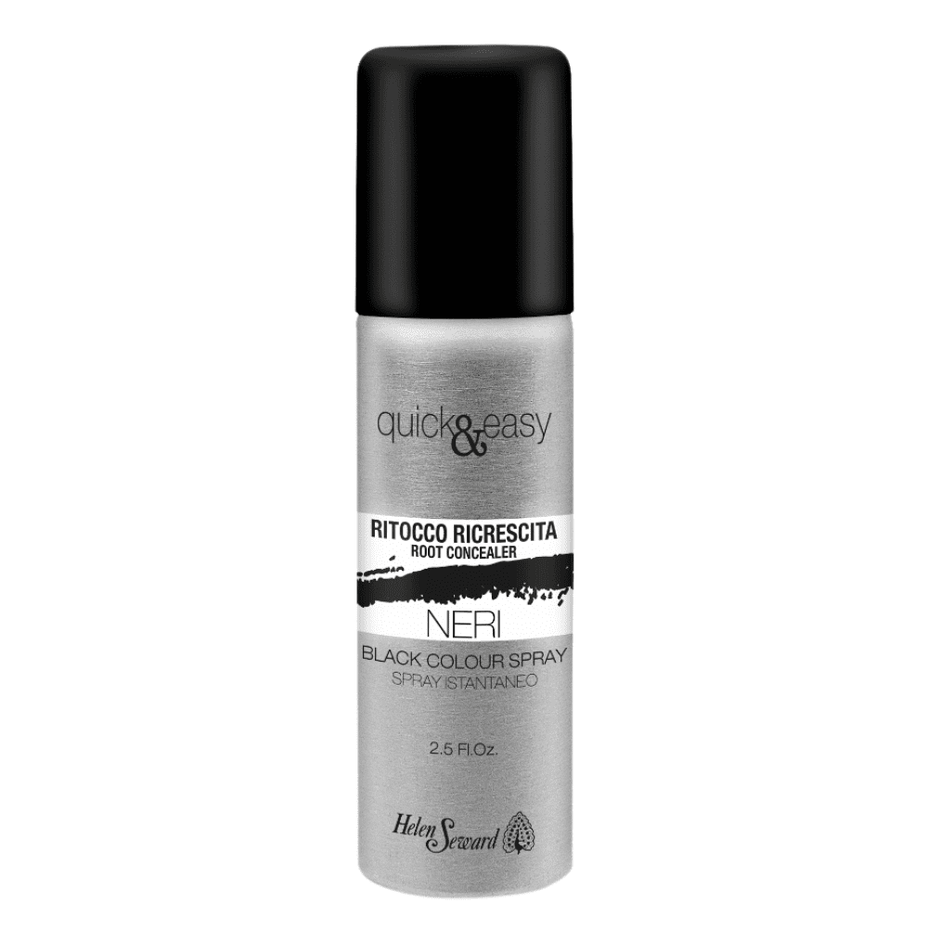 HELEN SEWARD Quick&Easy plaukų šaknis maskuojantis purškiklis (juodos spalvos), 75ml