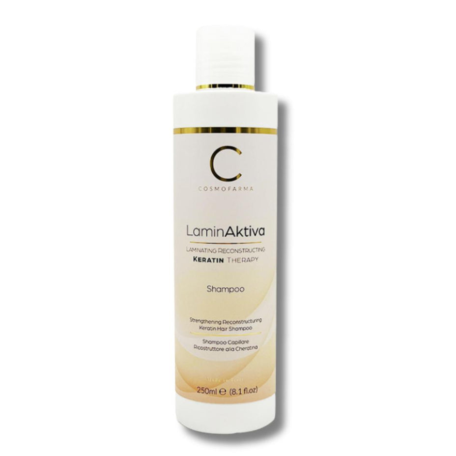COSMOFARMA, plaukų šampūnas su keratinu LAMINAKTIVA, 500 ml