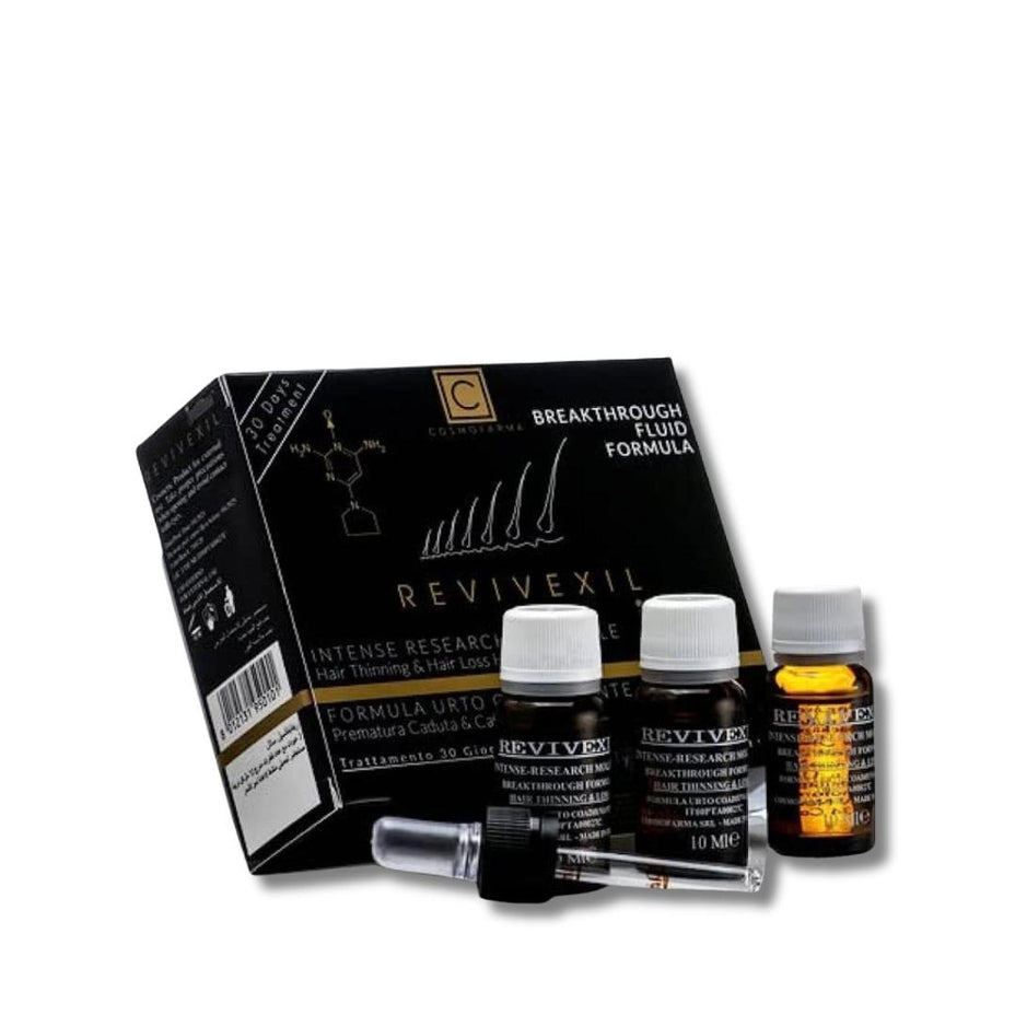COSMOFARMA, plaukų plikimą stabdanti serumų terapija REVIVEXIL, 3x10 ml