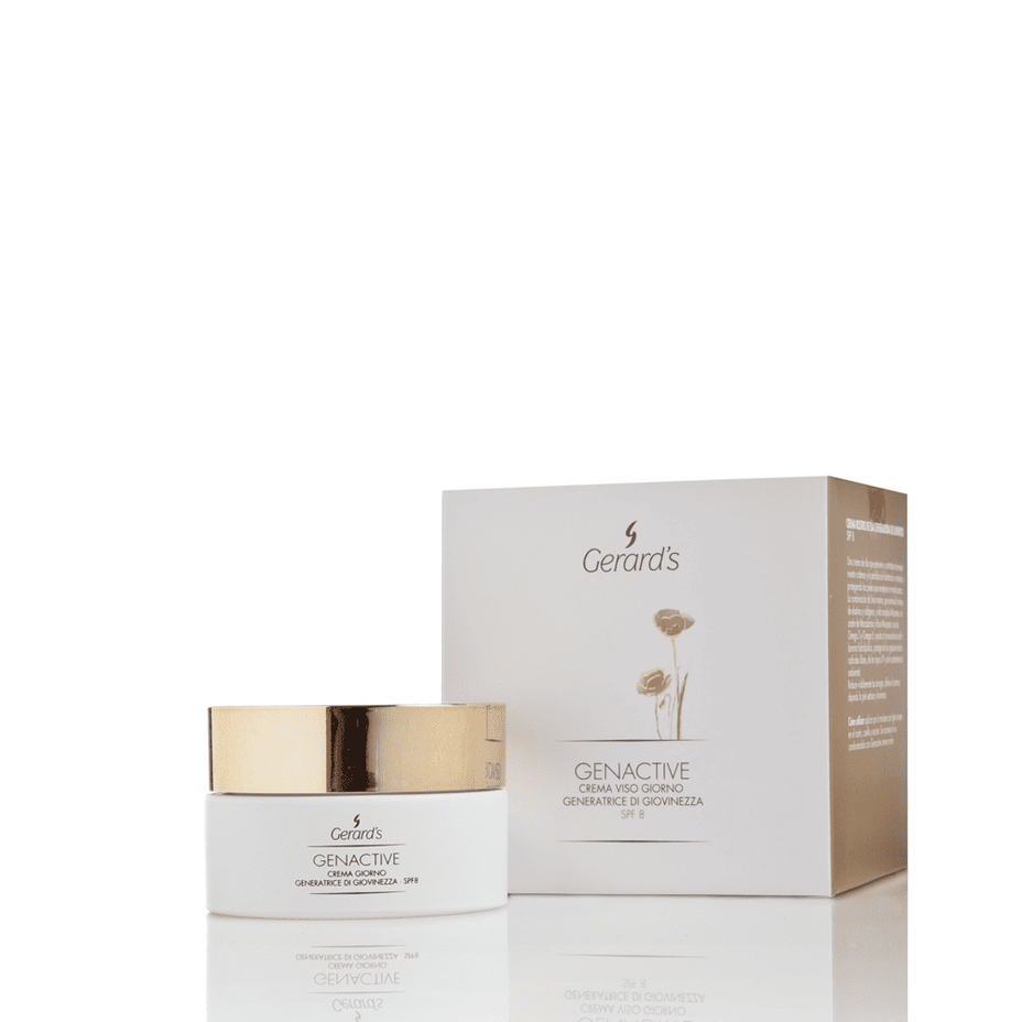 GERARD‘S jauninamasis dieninis veido kremas Genactive SPF8,  50ml