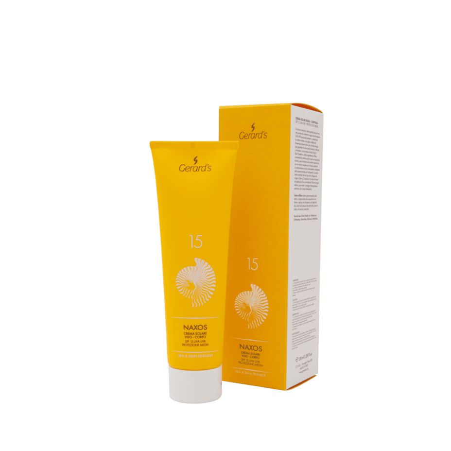 GERARD‘S apsauginis losjonas nuo saulės veidui ir kūnui Naxos SPF15 UVA UVB,  150ml