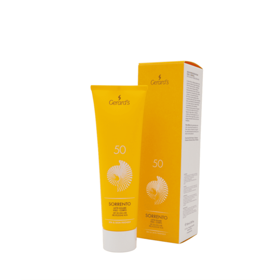 GERARD‘S apsauginis losjonas nuo saulės veidui ir kūnui Sorrento SPF50 UVA UVB,  150ml