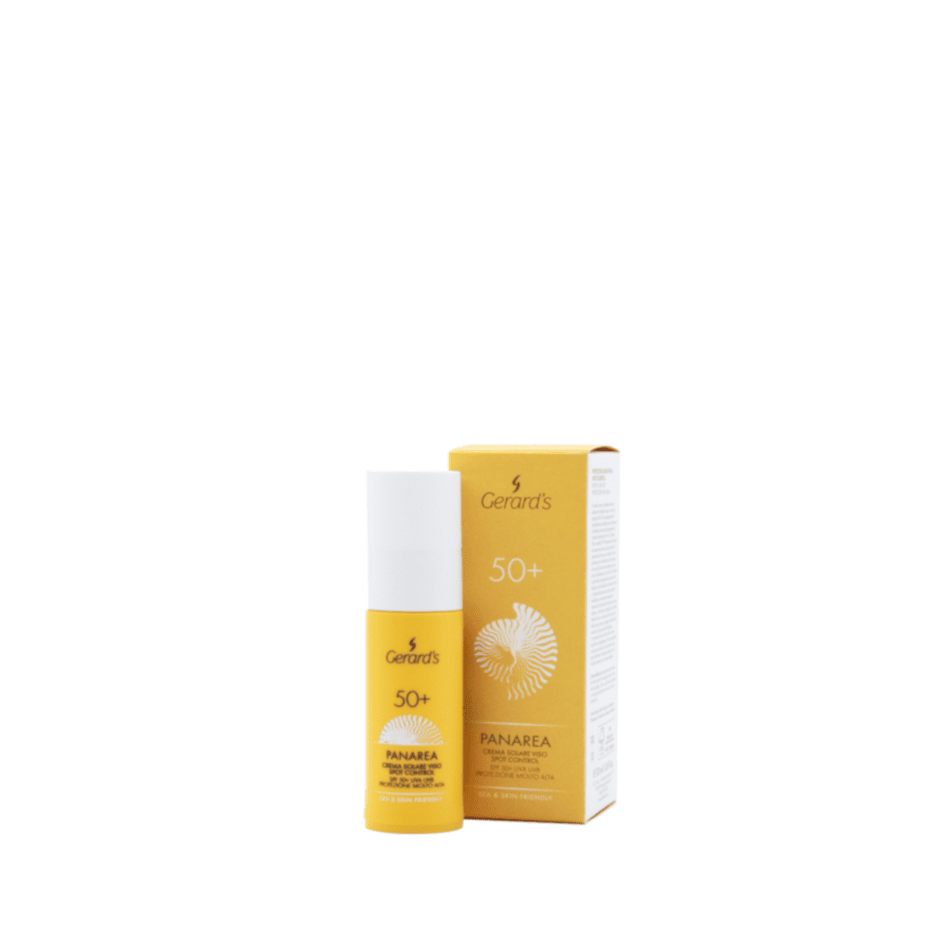 GERARD‘S apsauginis kremas veidui nuo saulės ir pigmentinių dėmių Panarea SPF50 UVA UVB,  30ml
