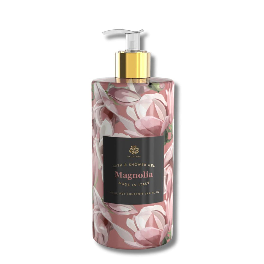 ALCHIMIA, parfumuota vonios ir dušo žele MAGNOLIA 1000ml