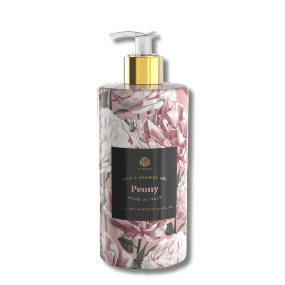 ALCHIMIA, parfumuota vonios ir dušo žele PEONY 1000ml