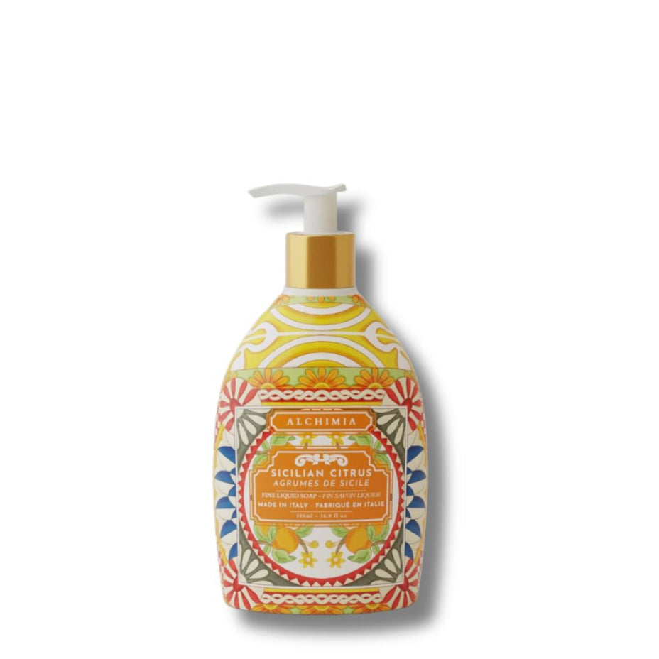 ALCHIMIA, parfumuotas skystas muilas Sicilijos Citrusai 500ml