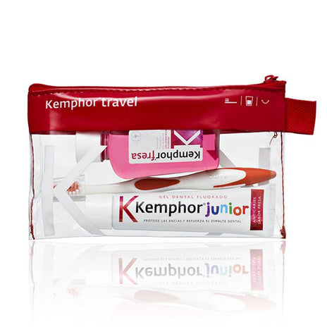 KEMPLOR, Kelioninis dantų priežiūros rinkinys vaikams, 1 vnt