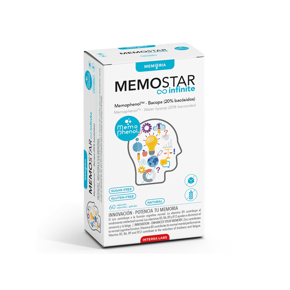 INTERSA LABS, MEMOSTAR® INFINITE, 60 kapsulių