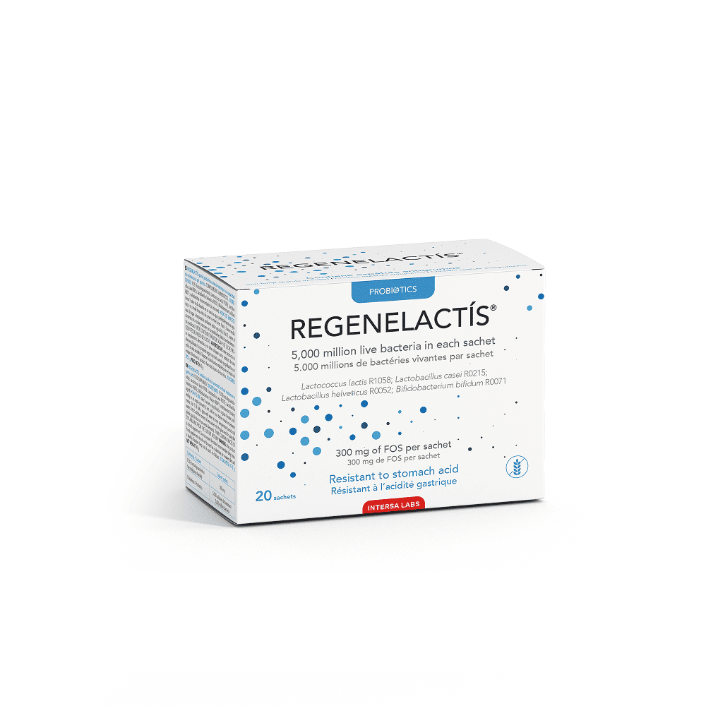 INTERSA LABS, REGENELACTIS®, 20 paketėlių