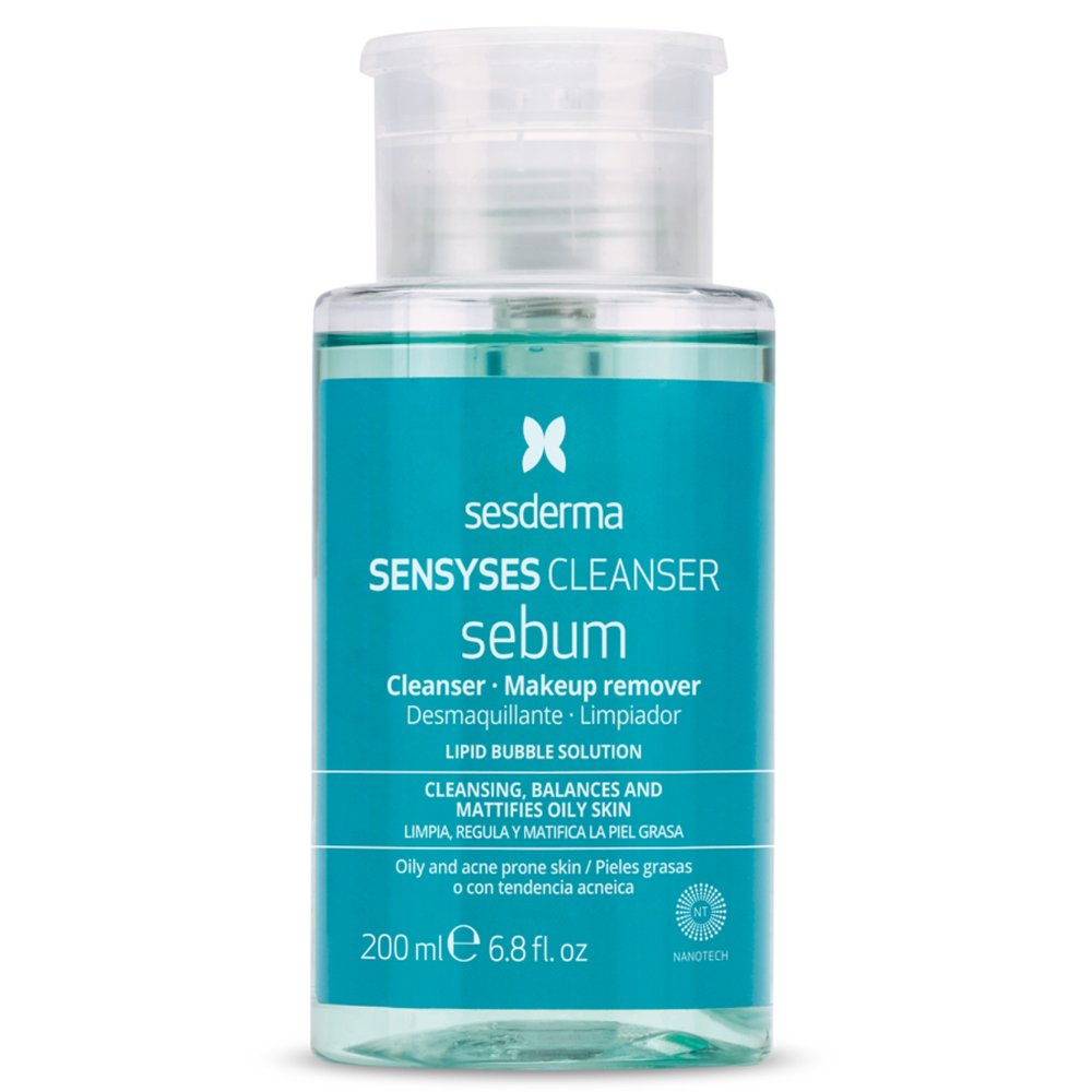 SESDERMA, sensyses sebum liposominis valiklis mišriai ir riebiai odai, 200 ml