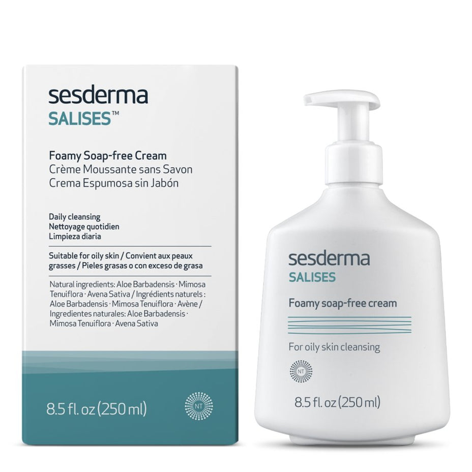 SESDERMA, salises bemuilis putojantis prausiklis su salicilo rūgštimi, 250 ml