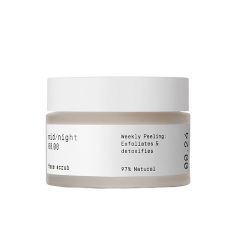 Midnight 00.00, 00.24 Face Scrub Veido šveitiklis, 50ml