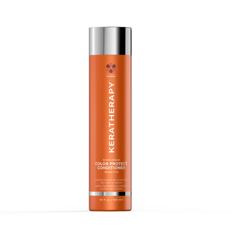 KERATHERAPY, keratin Infused Color Protect kondicionierius, 300 ml