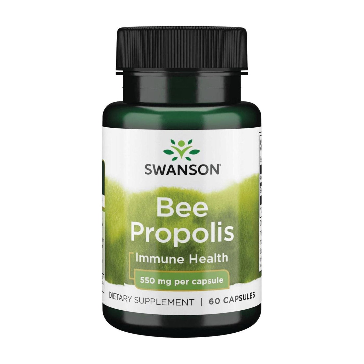 SWANSON, Bičių pikis (propolis), 550 mg, 60 kaps.